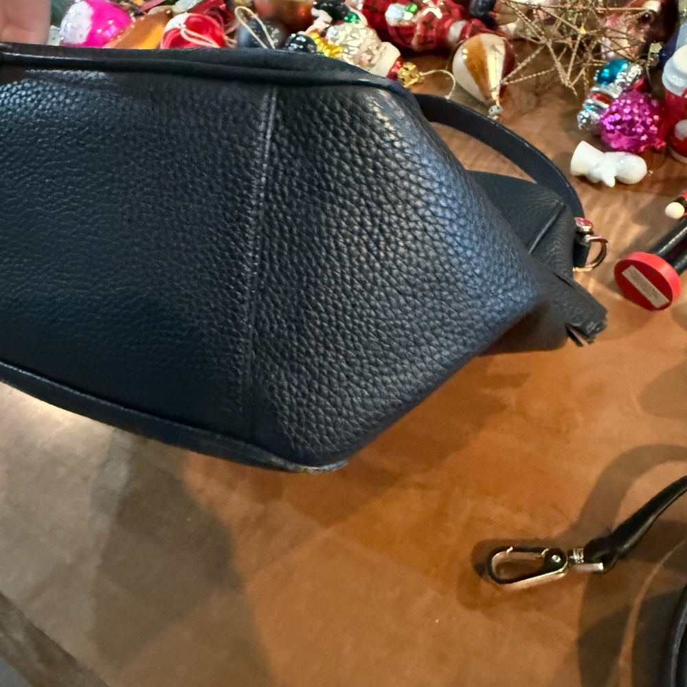 Kate Spade Black Hobo Bag with Tassel - Picture 5 of 7